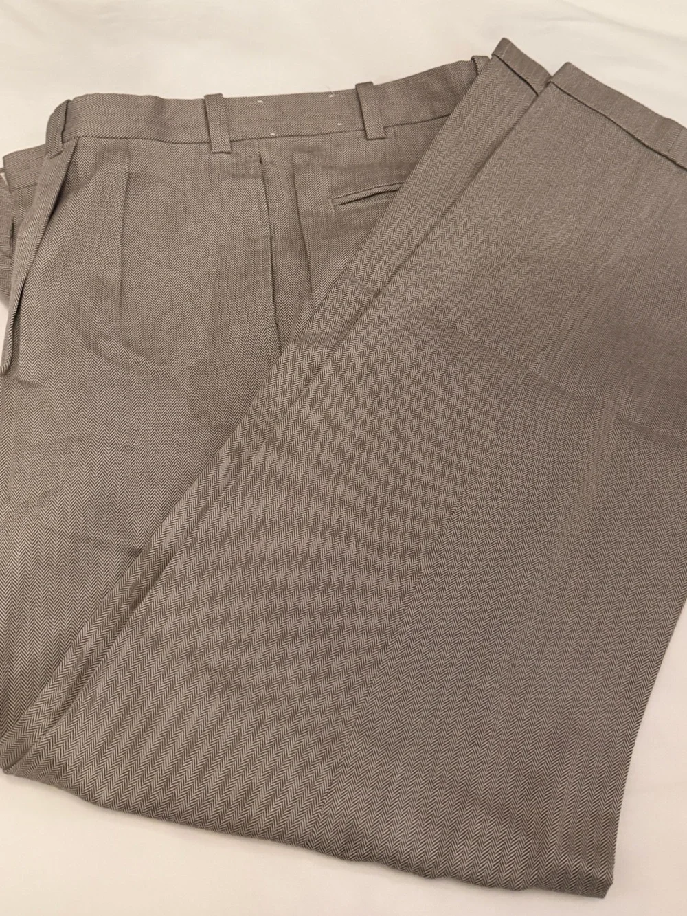 Orvis Light Taupe Cotton Pants